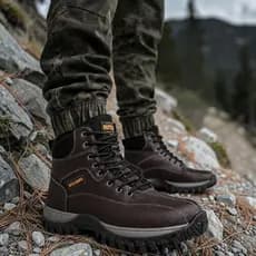 Coturno Masculino Adventure Couro RTF Envio Imediato
