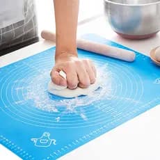 Tapete Culinário Silicone 45x65cm Antiaderente Para Abrir Massa Confeitaria