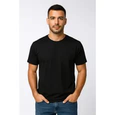 Camiseta Modal Premium T-Shirts Masculina / Gola Careca