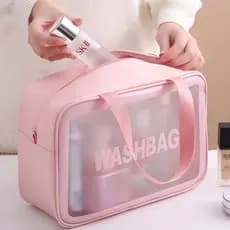 Kit 3 Waterproof Toiletry Bag Washbag Organizer Bag