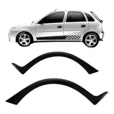 Par Alargador Vão Roda Traseiro Corsa Hatch 2003/2012 Ofert