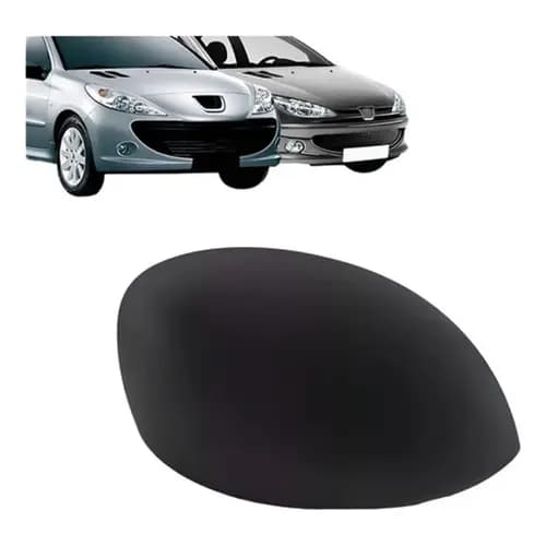 Capa Retrovisor Para Peugeot 206 1998 A 2008 Primer