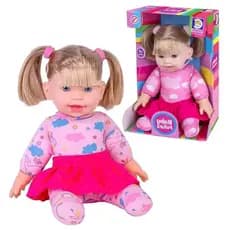 Boneca de pano Baby Fofura com cabelo Cotiplás
