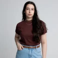 T-Shirt Feminina 100% Algodão Envio Imediato