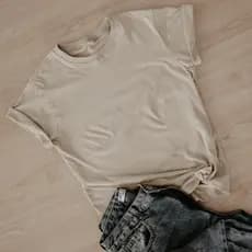 Camiseta Feminina 100% Algodão T-Shirt Básica Várias Cores
