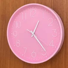 Relógio De Parede Decorativo 30 Cm Silencioso Quarto / 433