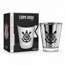 Copo de Dose Corinthians 55ml Oficial/Original Licenciado – Shot de Vidro Colecionável