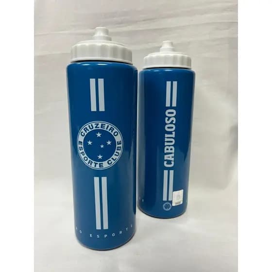 Squeeze Trooper Cruzeiro Oficial BrasFoot – Design Exclusivo com Tampa de Sucção