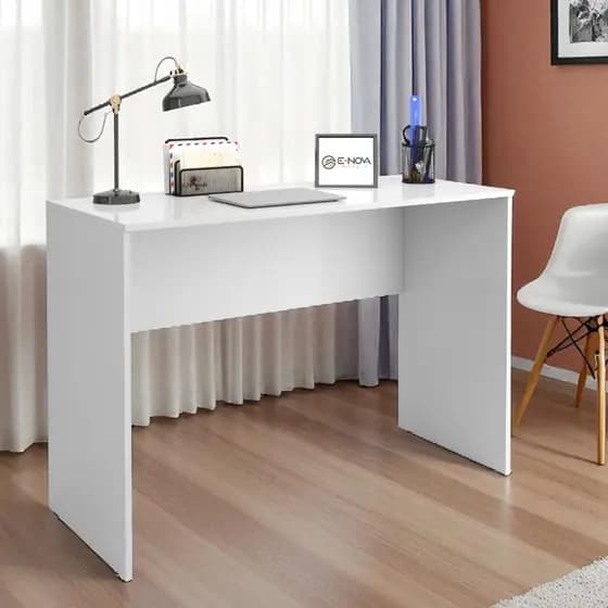 Mesa Escrivaninha Multiuso para Quarto e Escritório Várias Cores