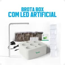 Horta Inteligente Brota LED Luminosidade Controlada Cultivo Em Casa Ervas E Hortaliças