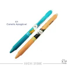 Kit 2 Canetas Apagável tinta azul 0.5mm - Chosch