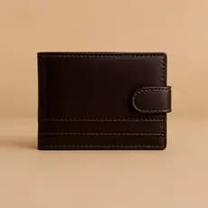 Carteira Masculina Couro 100% Legitimo Premium Cor Café Cod 715