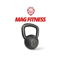 Kettlebell Pintado 8kg Fitness Crossfit Treino Funcional Musculação Agachamento Casa