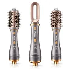 Escova Secadora Alisadora Philco 3 Em 1 1300w Original Anti-frizz 230°c Efeito de Salao