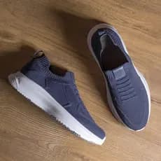Tênis Knit Feet Clean Esporte Fino Calce Fácil Palmilha Gel