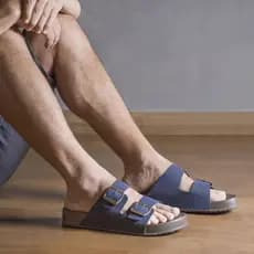 Sandália Chinelo Birken Masculina Em Couro Ferricelli
