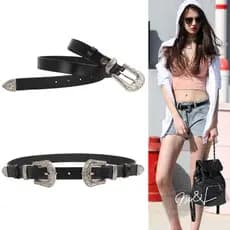 Cinto duas fivelas, moda blogueiras , envio em até 24 hs!!!