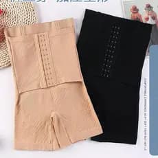 Cinta Modeladora 2 em 1 Shorts Espartilho 3 Fechos Alta Compressão