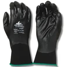 Luva de Segurança Nitrílica Total Shogun Black Full Coat CA 31201 – Proteção Máxima e Alta Resistência!