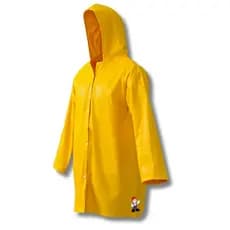 Kit com 2 Capa De Chuva Reforçada Pvc Resistente Obra Uniforme EPI C.A