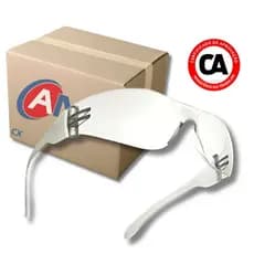 Kit 40 Óculos de Proteção Incolor MXR-LEO Maxxi Royal CA 48017 – Segurança e Conforto no Trabalho!