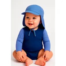 Body Uv Proteção Solar Uv 50+ Boné Praia Infantil