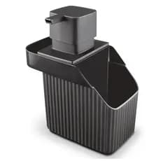 Dispenser Porta Detergente 560ml Suporte Esponja Organizador de Pia