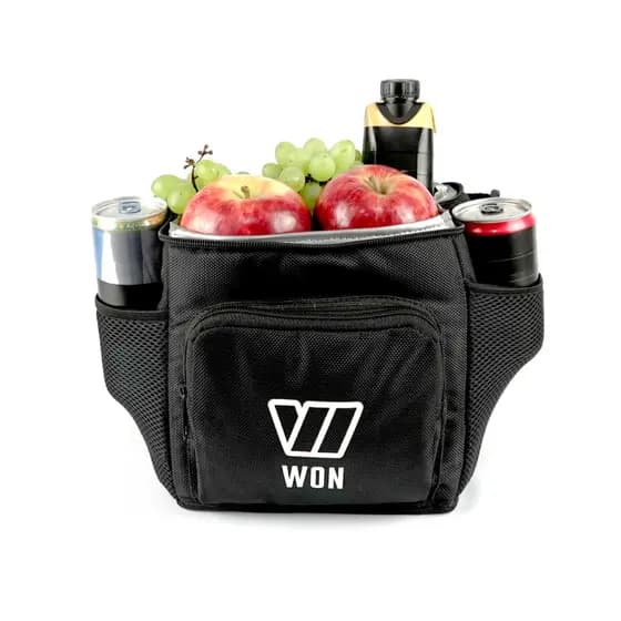 Bolsa Térmica Marmita Lancheira Fitness Treino Grande Com Alça Vários Compartimentos Won Fit 5l