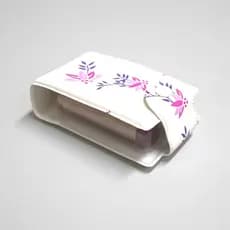Porta Batom Duplo Com Espelho Feminino Bolsa Diversas Cores