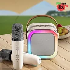 Bluetooth Alto-falante portátil sem fio Multi funcional Karaoke Music MP3 Player Sistema de Karaoke