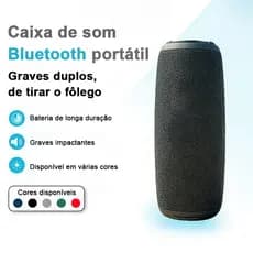 Caixa De Som Bluetooth Charge 3 Portátil Impermeável  | Grave Potente Bateria de Longa Duração