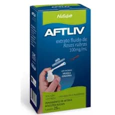 Aftliv Tratamento De Aftas, Extrato Fluido 25ml
