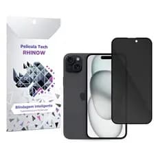 Película de Privacidade Tech para iPhone 15 Plus - Rhinow