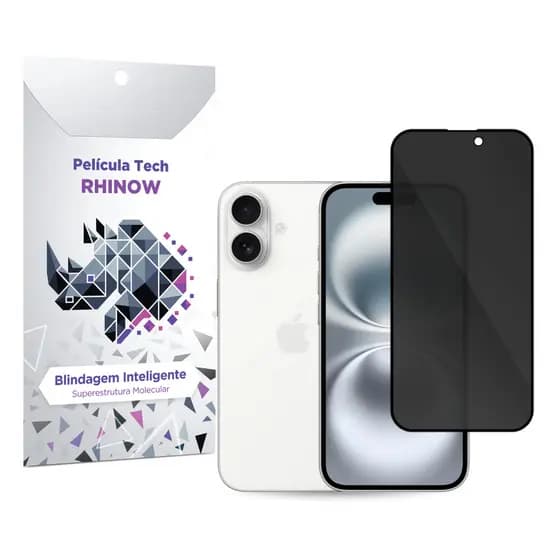 Película de Privacidade Tech para iPhone 16 - Rhinow