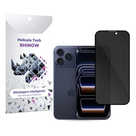 Película de Privacidade Tech para iPhone 17 Pro - Rhinow