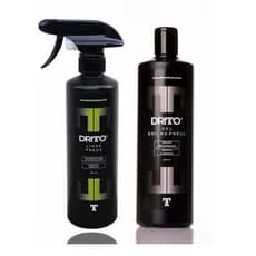 Kit Limpeza + Pretinho Pro Pneu - Limpa Borrachas e Pneus Dritto + Gel Brilha Pneus 500ml