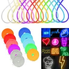 Fita Neon Led 5m 12v Corte 2,5cm Flexivel Alto Brilho