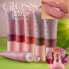Lip Gloss Glaze Melancia Candy Com Cor Peptídeo tipo Carmed Brilho Labial Fran Sheglam Infantil