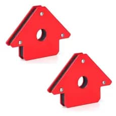 KIT 2 ESQUADRO MAGNETICO SOLDA 12 KG SOLDADOR SERRALHEIRO
