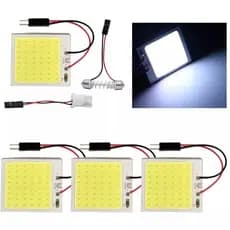 Kit 4 Placa Super Led Cob 48 Chips T10 Torpedo M2