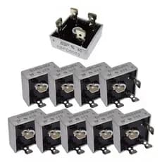 Kit 10 Diodo Ponte Retificadora Kbpc5010 50a 1000v
