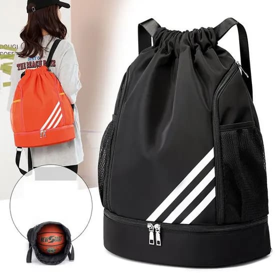 Bolsa Mochila Tipo Saco para Academia, Impermeável e Resistente - Ideal para o Dia a Dia