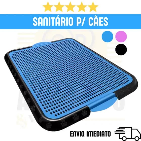 Tapete Sanitário para Cães Lavável Educador Mec Pet – Substitui os Descartáveis, Muito Econômico!