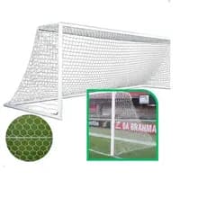 Rede De Futebol Campo Fio 4mm Tradicional Véu