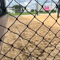Redes Tela Para quadra de beach tênis 12 m X 1,0 C/corda mega redes