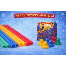Kit Pula Pula   Rede + Isotubos + Ponteiras