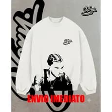 Blusa Moletom Careca Sem Capuz 2ZDinizz Taça Unissex Streetwear ENVIO IMEDIATO