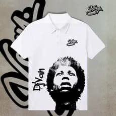 Camiseta Polo Djavan Streetwear Estampada Graphic Tees Camisa Respiravel ENVIO IMEDIATO