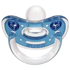 Chupeta Kuka Ortodôntica T2 Elegance Premium Azul | Conforto e Segurança para Bebês 6-18 Meses