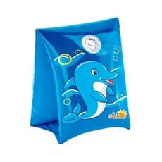 Boia de Braço Par Estampado Fundo do Mar Piscina 13x16cm